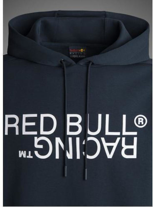 Sweatshirt with Hood Dulwich Blue