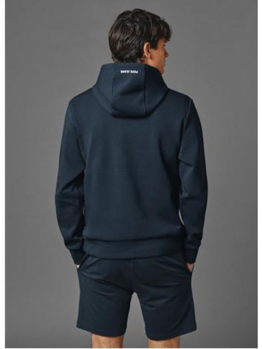 Sweatshirt with Hood Dulwich Blue