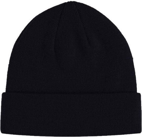 Beanie Unisex Beanie Knitted in Navy Blue color