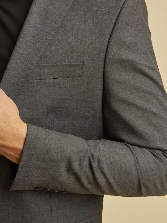 Men's Winter Suit Jacket Anthracite