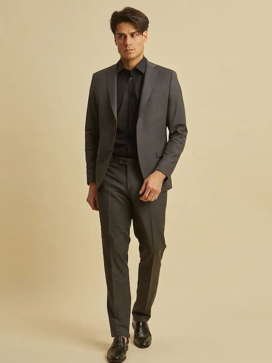 Men's Winter Suit Jacket Anthracite