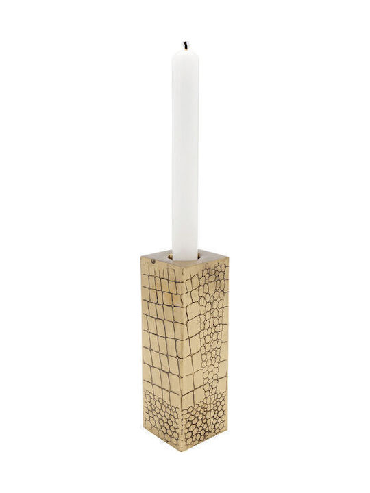 Kare Design Serpente Candle Holder in Gold Color 5x15x5cm 1pcs