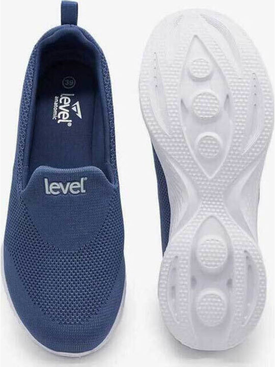 3015 Ανατομικά Γυναικεία Slip-On Μπλε