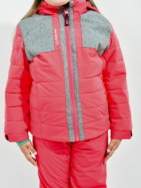 Sun Valley Kids Trousers for Ski & Snowboard Pink