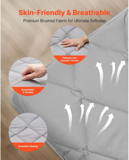 Vevor Exercise Mat Gray (203.2x137.2x8.9cm)