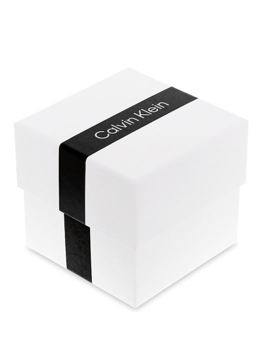 Calvin Klein Мъжки Часовник 41mm На Батерия със Сребриста Метална Гривна