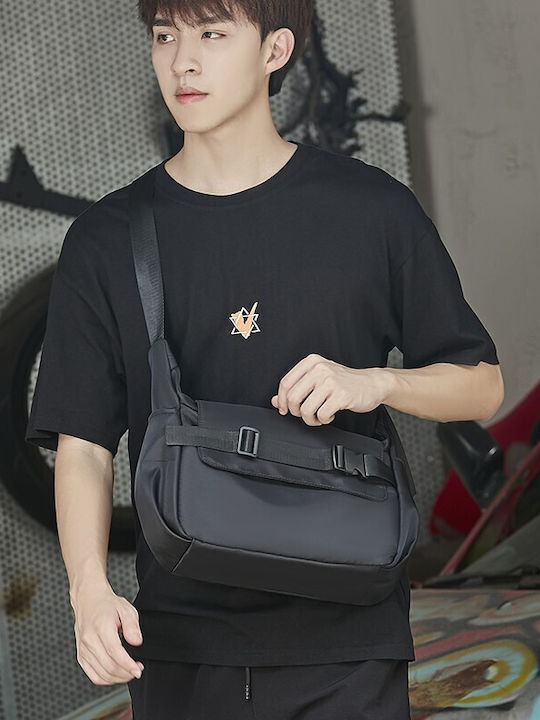 Herrentasche Schulter / Crossbody Schwarz