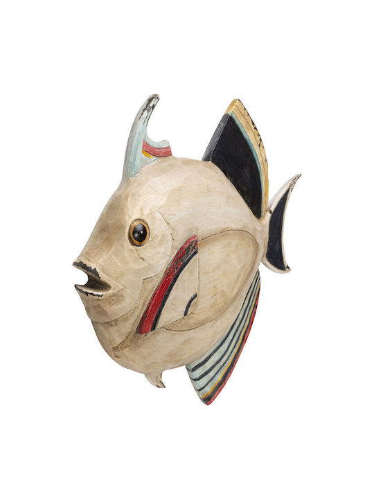 Kare Design Διακοσμητικό Τοίχου Εκρού 34.5x4x26.5cm