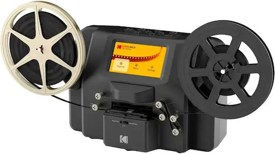 Конвертор За 8mm/Super 8mm Филм Kodak Reels Дигитайзер За Филм Черен