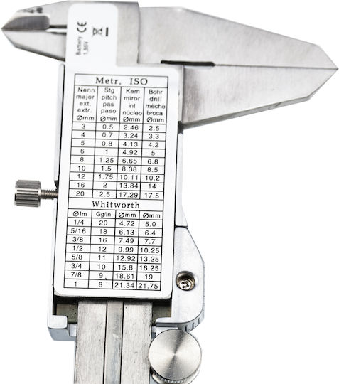 Profesjonalna Metalowa Suwmiarka Elektroniczna 150mm W Etui