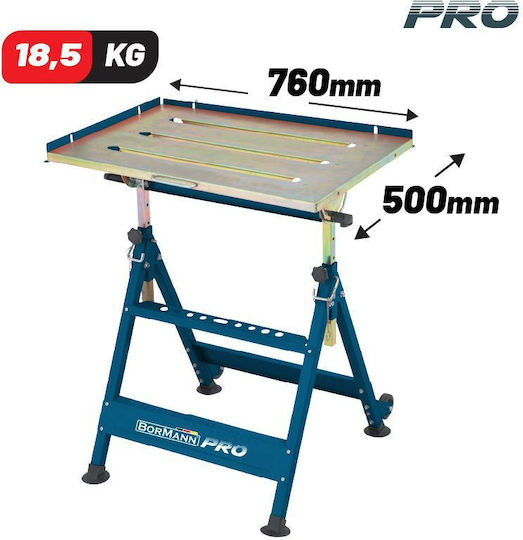 Bormann BWR4100 Welding Table 50x50x76cm
