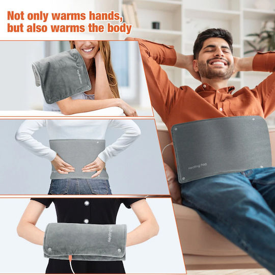 General Use Heating Pad Gray 30x50cm