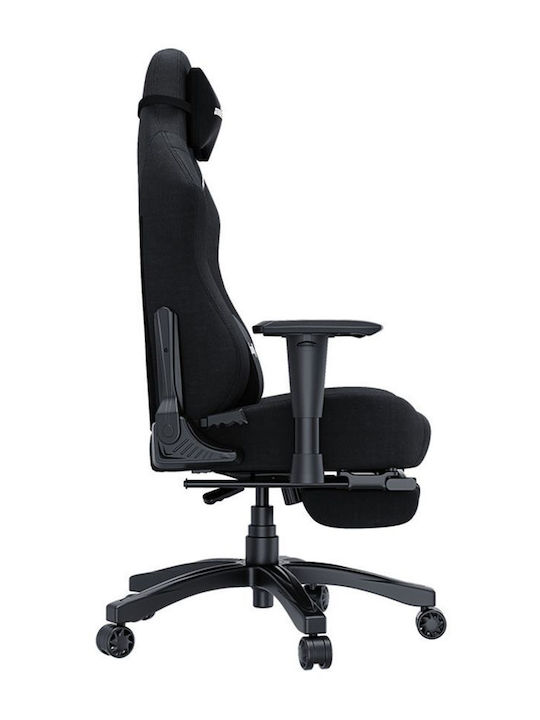 Anda Seat Luna Pro Геймърски стол с регулируеми подлакътници и подлакътник Черен