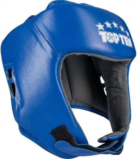 Adult Open Face Boxing Headgear Red