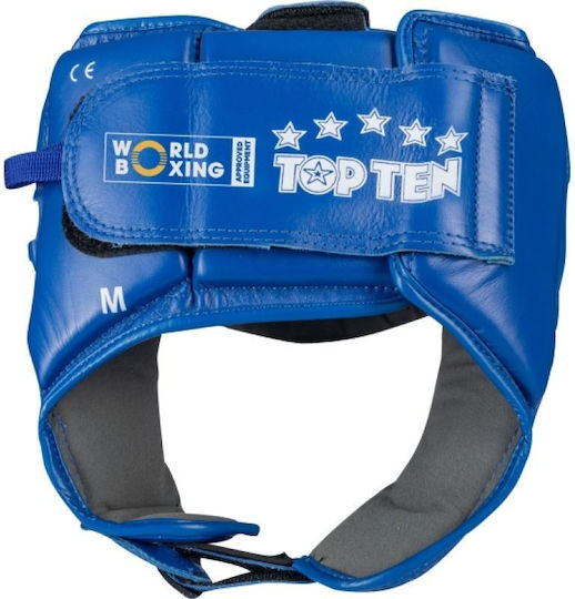Adult Open Face Boxing Headgear Red