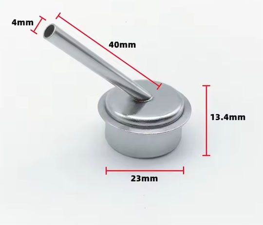 Rosfix Nozzle Set 7x Ka – Set 7 Angled Hot Air Nozzles 3–12 Mm Quick 861dw Rosfix Airflow-x