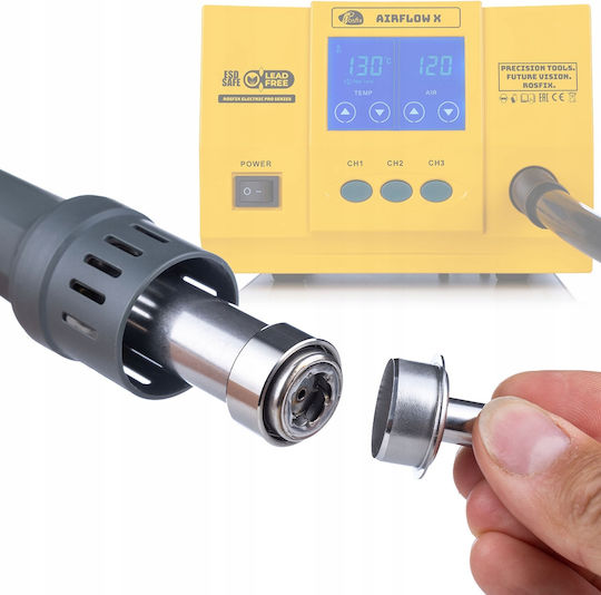 Rosfix Nozzle Set 7x Ka – Set 7 Angled Hot Air Nozzles 3–12 Mm Quick 861dw Rosfix Airflow-x