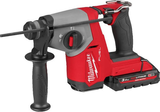 Milwaukee M18 Fhac16302x Σκαπτικό Πιστολέτο Μπαταρίας Brushless 2x3Ah με Υποδοχή SDS Plus 4933498584