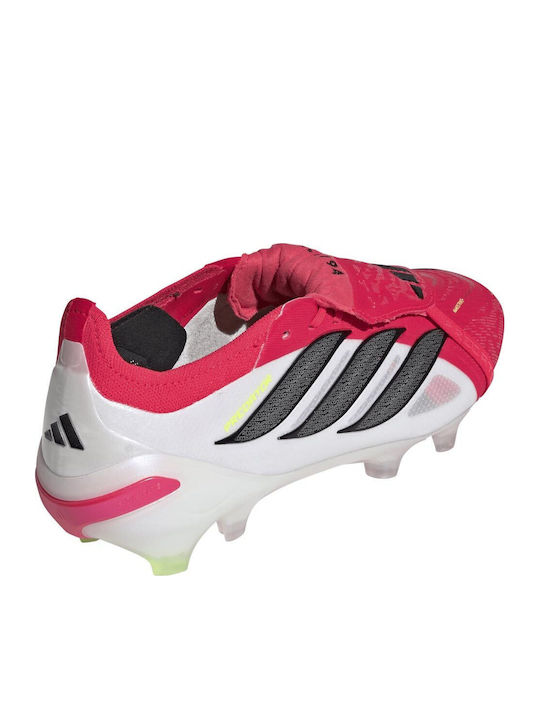 adidas Predator Elite Ποδοσφαιρικά Παπούτσια με Τάπες FG Κόκκινα