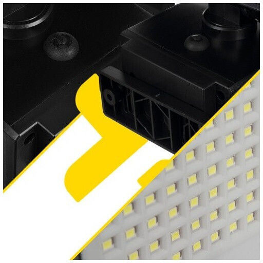 Izoxis Solar Light 1.5W 500lm with Motion Sensor, Photocell and Remote Control IP65 26.5cmx12cmx12cmcm