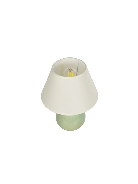 GloboStar Cesta Table Lamp for Socket E27 with Black Shade and Base