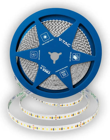 V-TAC LED Strip 24V Warm White Light 10m Type SMD2835