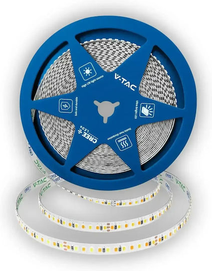 V-TAC LED Лента 24V Топло Бяло Светлина 10m Тип SMD2835