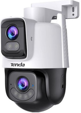 Tenda Wireless IP Dual Κάμερα Παρακολούθησης Wi-Fi Full HD+ 3MP Αδιάβροχη με Μικρόφωνο και Φακό 4mm