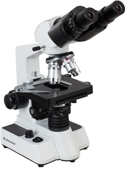 Bresser Bino Researcher II 40-1000x Microscope Βιολογικό Μικροσκόπιο Εκπαιδευτικό Διόφθαλμο 40-1000x