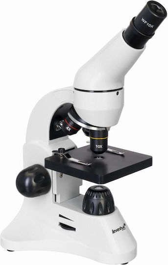 Levenhuk 50l Biological Educational Monocular Microscope Moonstone