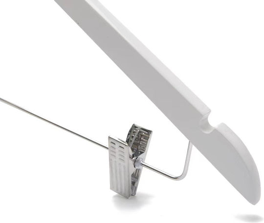 Set 30 Cârlige Metalice Alb Pentru Hotel Dispozitive Anti-Furt Unicutil