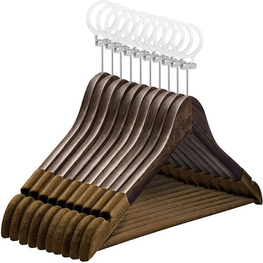 Set 30 Cârlige Anti-furt Humero Hotel Marginile Catifea Design Clasic Vintage