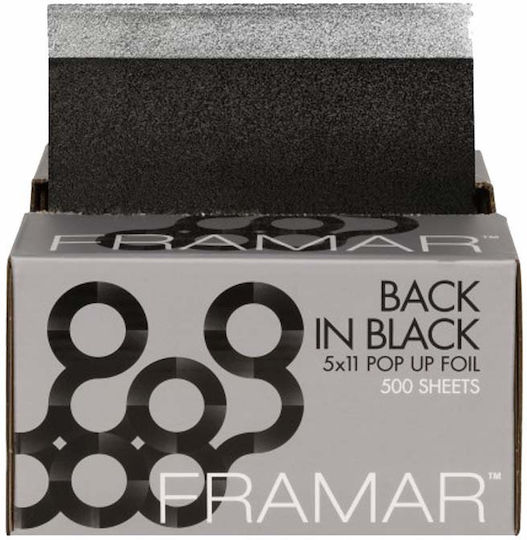 Αλουμινοχαρτο Φυλλα 5χ11 Back In Black 500τεμ Framar 13009