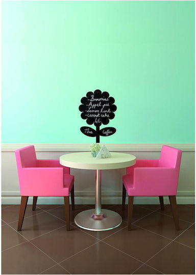 Securit Chalkboard Flower Liquid Wall Chalk Board 42.6x27.7cm