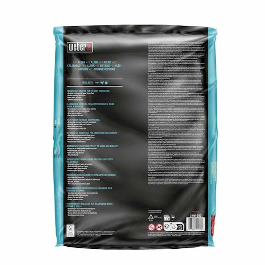 Weber Alder BBQ Smoking Pellet 8kg 1pcs