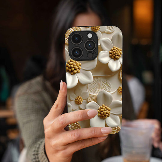 Sonique Case 3D Flower Series Oppo Find X9 Pro 5G White