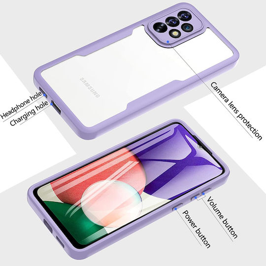 Techsuit ColorVerse 360 Vollschutz Transparent (Galaxy A52 / A52s)