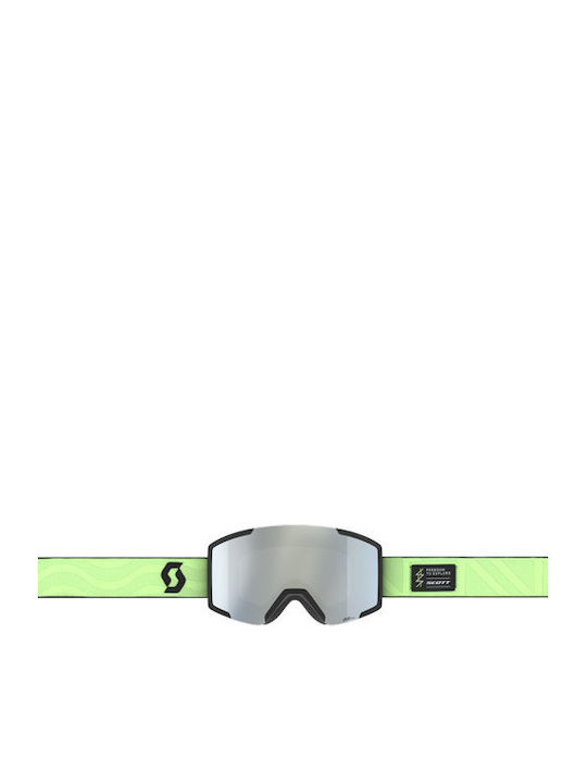 Scott Masca de schi și snowboard Pentru adulți Verde cu Lentilă în culoarea Verde Scott Masca de schi și snowboard Pentru adulți Verde cu Lentilă în culoarea Verde