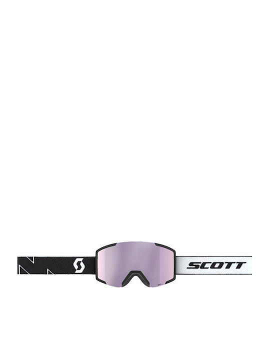 Scott Μάσκα Σκι & Snowboard Ενηλίκων Μαύρη με Φακό σε Μαύρο Χρώμα Scott Μάσκα Σκι & Snowboard Ενηλίκων Μαύρη με Φακό σε Μαύρο Χρώμα