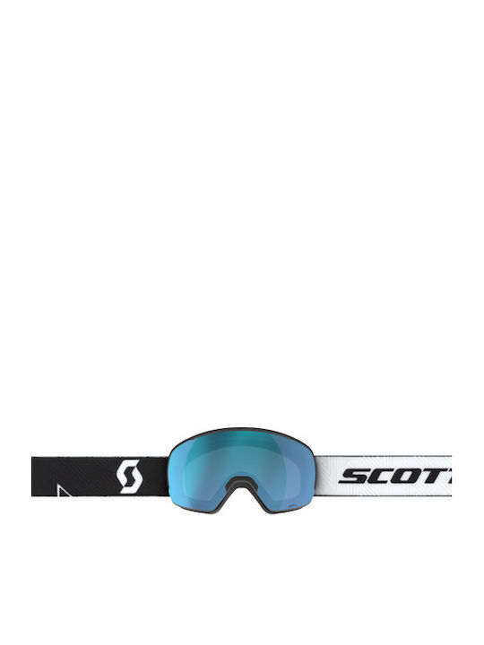 Scott Μάσκα Σκι & Snowboard Ενηλίκων Μαύρη με Φακό σε Μαύρο Χρώμα Scott Μάσκα Σκι & Snowboard Ενηλίκων Μαύρη με Φακό σε Μαύρο Χρώμα