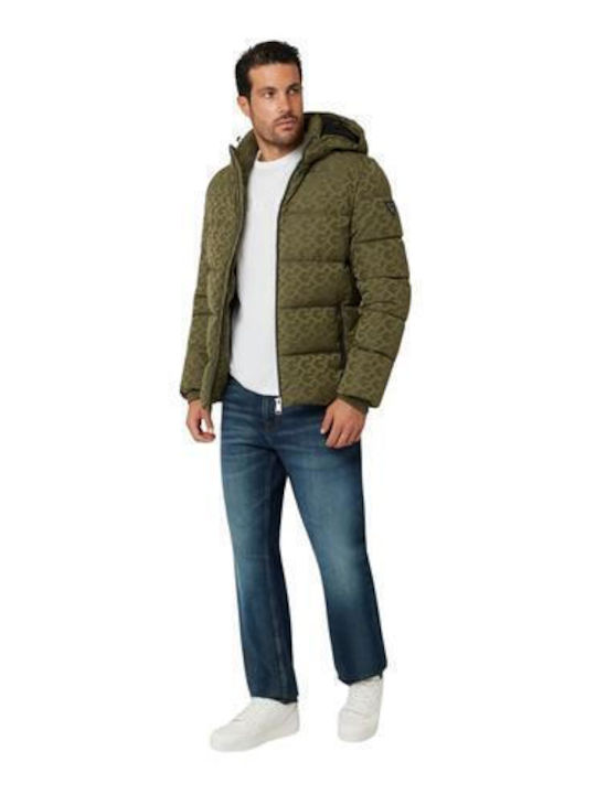 3 in 1 Winter Jacket Puffer Olive