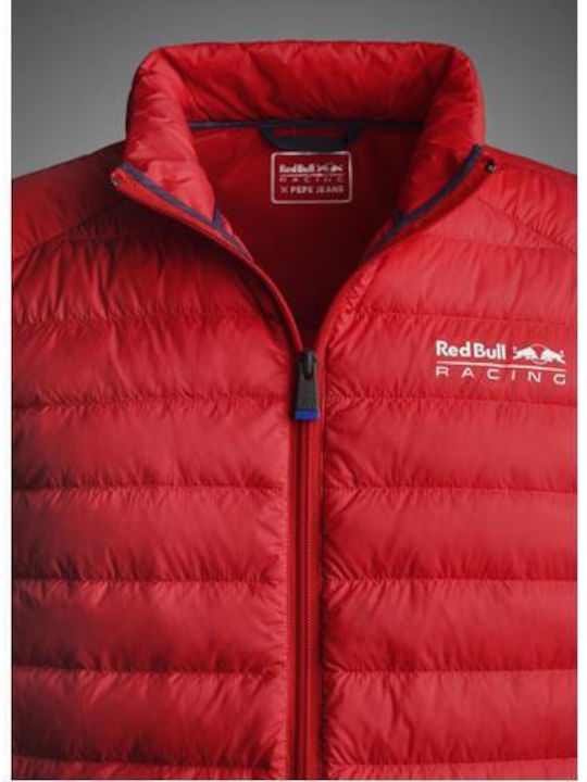 Sleeveless Jacket Puffer Mars Red