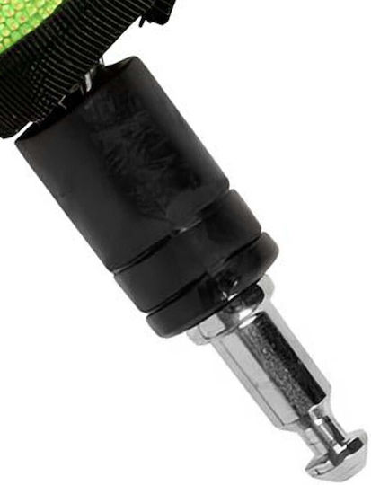 Dunlop Bicycle Cable Lock with Key Green