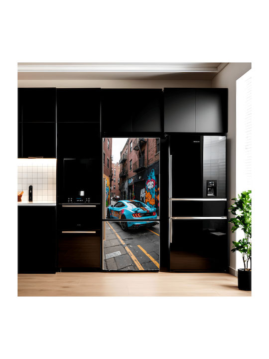 Printed Color Foil Refrigerator Decor Size 200 X 90cm Model Avx-fr02