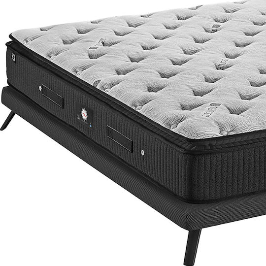 Linea Strom Elementi King Size Orthopedic Mattress 190x200x28cm with Springs & Topper