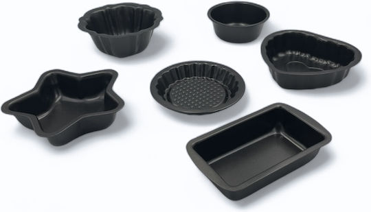 Zenker Forme Mini Tort Antiaderente 60-100ml Set 6 Modele