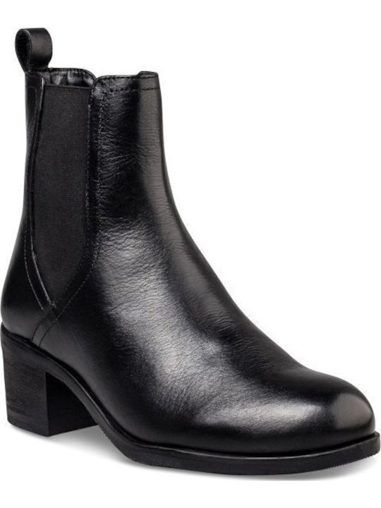 Leather Women's Chelsea Boots Black