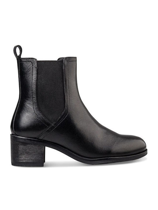 Leather Women's Chelsea Boots Black