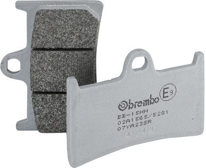 Brembo Τακάκια Εμπρός Δρόμου-αγωνιστικά Μεταλλικάsr 51,3x69,2x8,8mm Yamaha Bt Fjr Fz1 Fz6 Fzr Fzs Mt-01 Mt-07 Mt-09 Mt-10 Tdm Xjr Xs