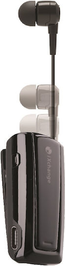 iXchange UA24 V2.0 In-ear Bluetooth Handsfree Ακουστικό Πέτου Μαύρο